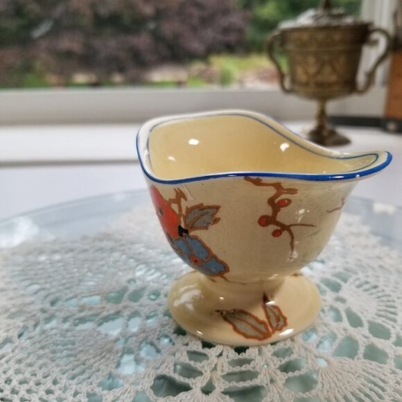 Royal Winton Sugar Bowl Dish Grimwades Stoke on Trent Floral Oval Dish Vintage - Picture 8 of 11